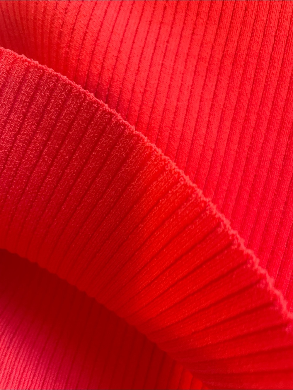 Reiss Sabrina Ribbed Scoop Neck Tank Top in Coral - Picture 7 of 7